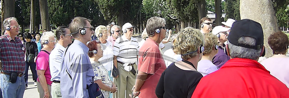 rehber mikrofonu, rehber kulaklığı, kablosuz rehber dinleme, turist rehberi mikrofon sistem